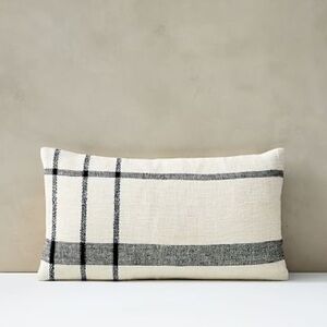 West Elm Cotton Silk Pillow Cover - 12x21
